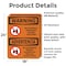 Signmission No Alcoholic Beverages Bilingual, 18 in W x Rectangle, Vinyl Decal OS-2PACK-WS-D-1824-L-12696 - alternate 4